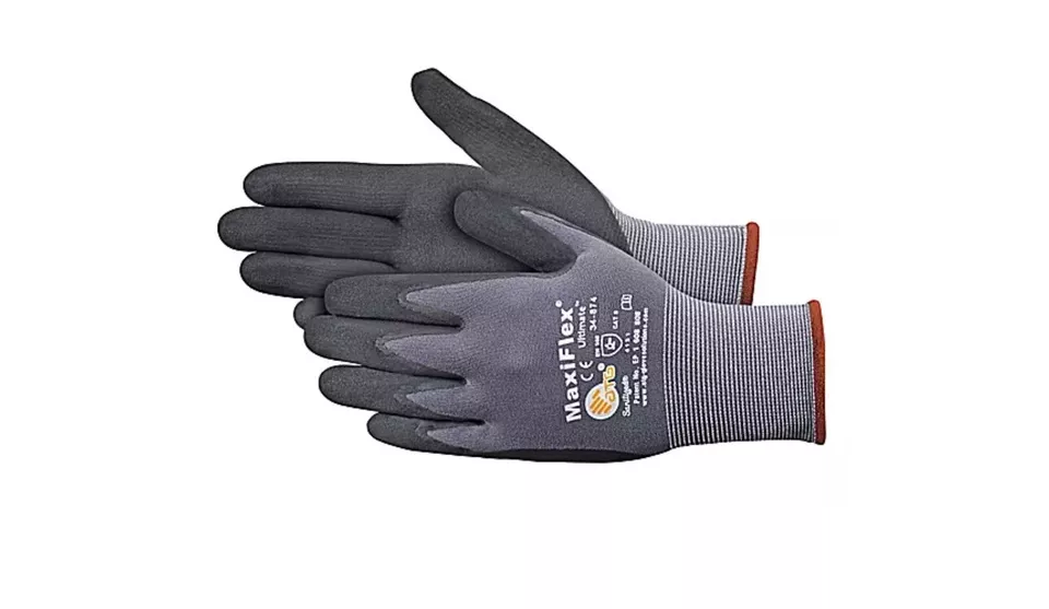 Large 34-874 Maxiflex Ultimate Nitrile Micro-Foam Coated Gloves - 12 PACK - Image 1 of 1
