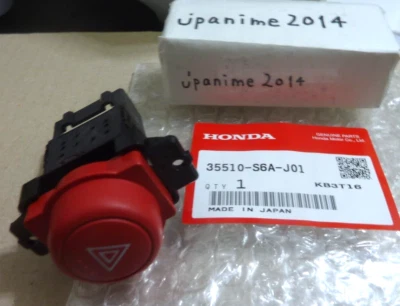 # Genuine 2002-2006 Acura RSX TYPE-S Red Hazard Switch 35510-S6A-J01* Foto 1 de 3