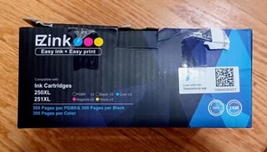 *FREE SHIPPING* EZ Ink Cartridges Box 12 Pack Printer Ink 250xl/251xl - Picture 1 of 2