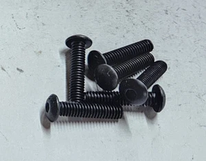 BHCS - Button Head Cap Screw - 8-32 x 3/4 - Qty 20 - Picture 1 of 1