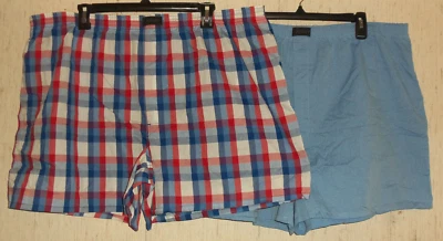 (2) NEW MENS JOCKEY ACTIVEBLEND WOVEN BOXER SHORTS  SIZE XXL (44-46) — 第 1/3 张图片