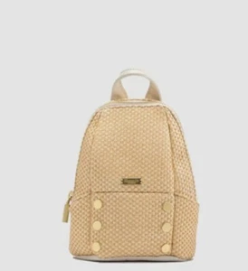 Hammitt Hunter-2 Small Ricotta RAffia Back Pack NWT - Picture 1 of 5