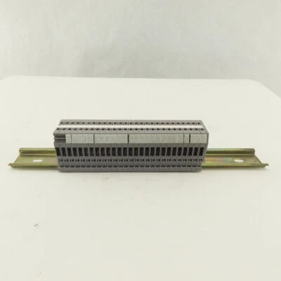 Entrelec M4/6-5116 600V Wire Terminal Block Lot Of 29 - Image 1 of 4