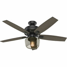 Hunter 54187 52 inch Ceiling Fan with LED Light - Matte Black