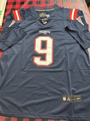 England Patriots #9 Matthew Judon stitched Navy Football Jersey Men's XL NWT Cover