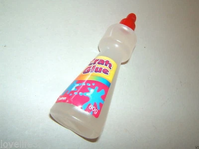 TALLON 80ml CLEAR NON-TOXIC GLOY STYLE UNIVERSAL PAPER GLUE ADHESIVE GUM OFFICE SCHOOL