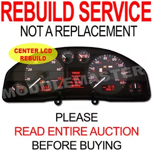 Rebuild Repair for 00 01 02 03 04 Audi A4 A6 S4 S6 Instrument Cluster - Picture 1 of 2