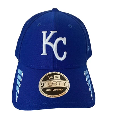 Gorra New Era Kansas City Royals 9Forty elástica Snapback azul ajustable MLB Foto 1 de 4