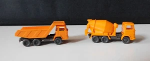 Wiking Modellauto 1:160, Set Baufahrzeuge, Magirus, Mercedes, Spur N, Konvolut - Bild 1 von 3