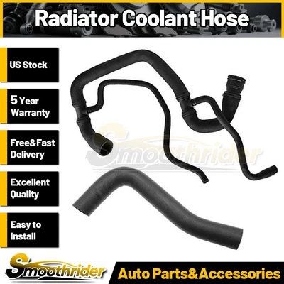 2pcs Upper Lower Radiator Coolant Hose For Chevrolet Silverado 2500 HD 2006-2010 - Imagem 1 de 3