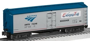 LIONEL AMTRAK EXPRESS TRK PHASE V PASSENGER BAGGAGE BOX CAR 6-27395! O SCALE - Picture 1 of 2