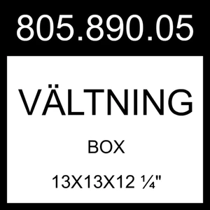 IKEA VALTNING VÄLTNING Box natur 13x13x12 1/4" 805.890.05 - Bild 1 von 1