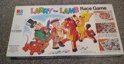Vintage Larry The Lamb Race Board Game MB games NEW OLD STOCK SEALED - Image 1 of 3