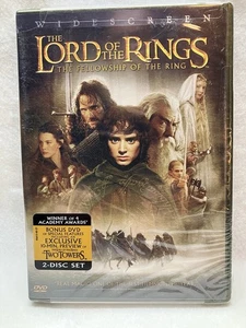 Lord of the Rings LOTR: Fellowship of the Ring (DVD) – Widescreen – New Sealed - Picture 1 of 13