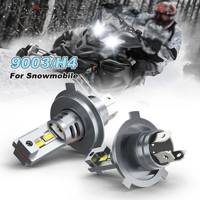 Faros LED altos/bajos para moto de nieve Polaris RMK 500 600 700 800 900 Foto 1 de 4