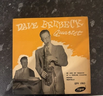 Dave Brubeck Quartet – EPV 1063 Vogue UK 7” EP 1950s Paul Desmond Jazz Cool — 第 1/3 张图片