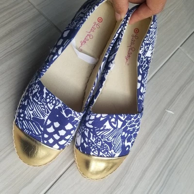 Zapatos mocasín alpargatas Lilly Pulitzer para Target talla 7,5 nuevos sin etiquetas  Foto 1 de 4