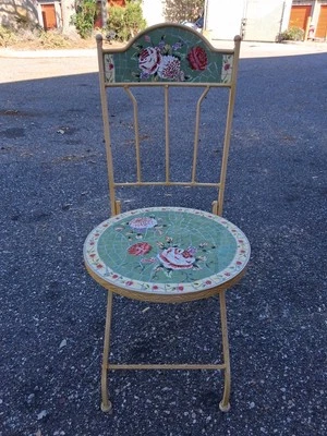 Juego de 4 sillas de patio de interior y exterior Foto 1 de 4