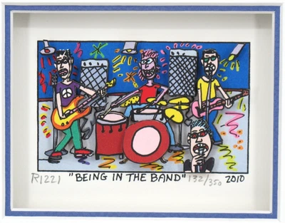 James RIZZI (1950-2011) - "Being in the Band" von 2010 Nr. 132/350 Handsigniert - Bild 1 von 4