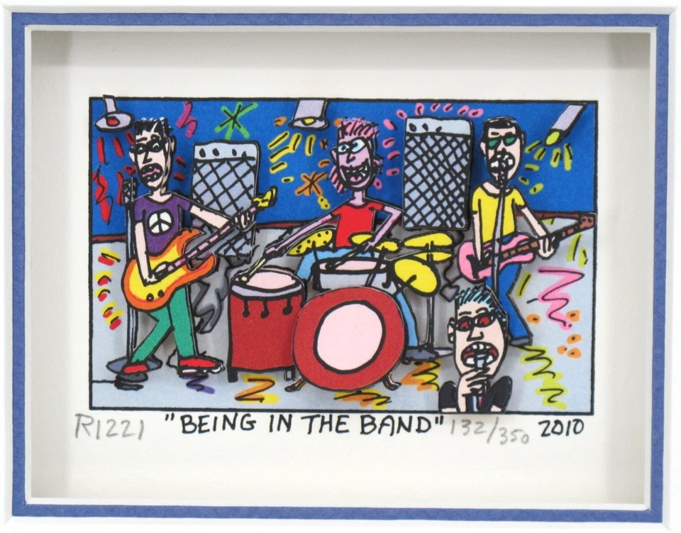 James RIZZI (1950-2011) - "Being in the Band" von 2010 Nr. 132/350 Handsigniert - Bild 1 von 4