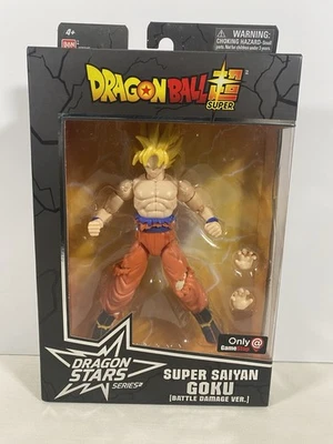 Dragon Ball Super Dragon Stars Series Figure Saiyan Goku Battle Damage Version - Image 1 of 2