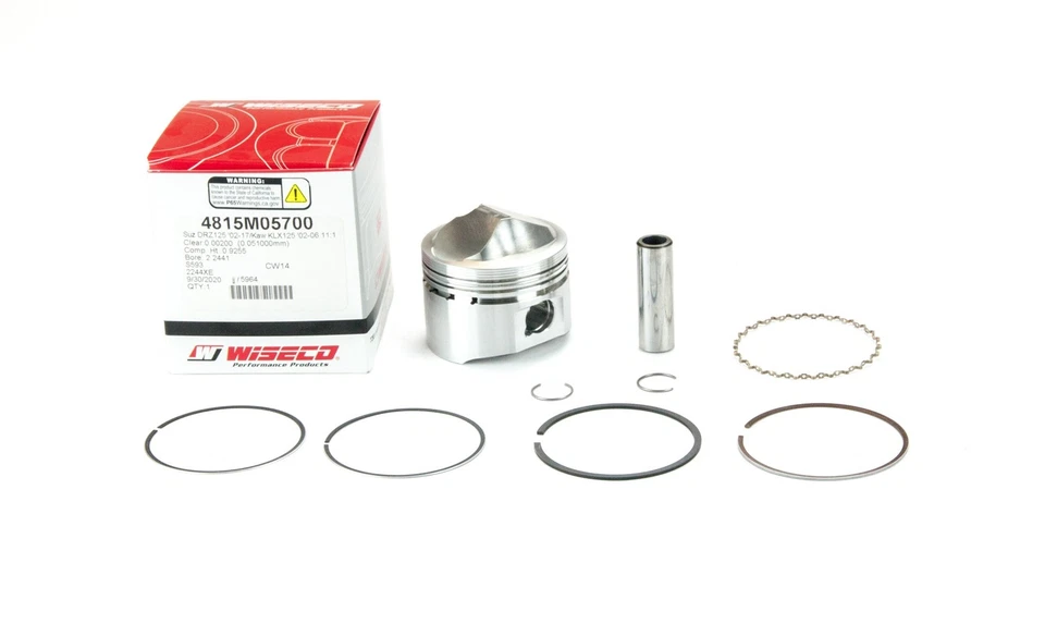 Pistón Wiseco Std para Suzuki DRZ 125, 2003-2009, 4815M05700 -DRZ125, 125L Foto 1 de 1