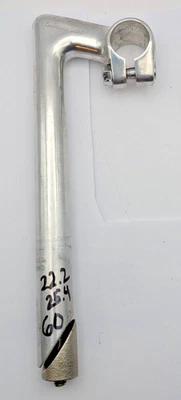 NITTO TOKOYO TECHNOMIC FORGED QUILL STEM TALL 22.2 25.4MM CLAMP 60MM ALUMINUM - Image 1 of 4