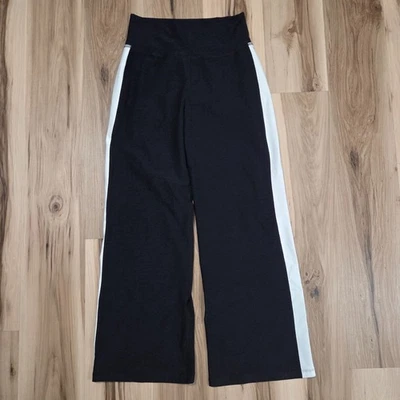 Beyond Yoga Spacedye Line Up Wide Leg Pants Size M Pull On Minimal Black - Image 1 of 4