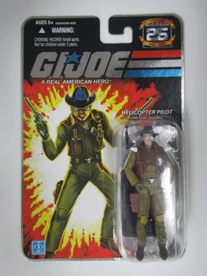 Hasbro GI Joe 2007 25 aniversario piloto de helicóptero - Wild Bill Foto 1 de 4