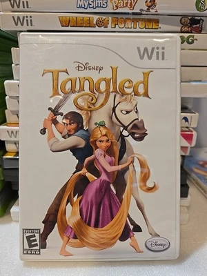 Tangled Nintendo Wii Video Game Complete With Manual  - Image 1 of 4