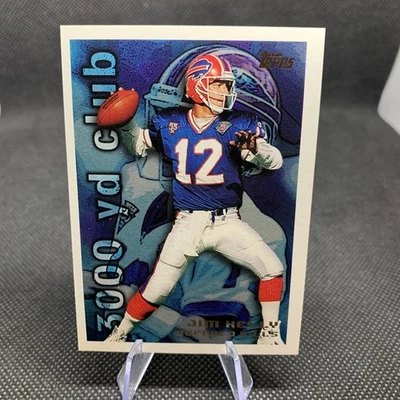 1995 Topps Jim Kelly #41 Buffalo Bills 3000 Yard Club HOF - Image 1 of 2