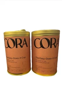 2 Cora The Easy-Does-It Copa Período Menstrual TALLA 2 Extra Flexible NUEVO - Imagen 1 de 1