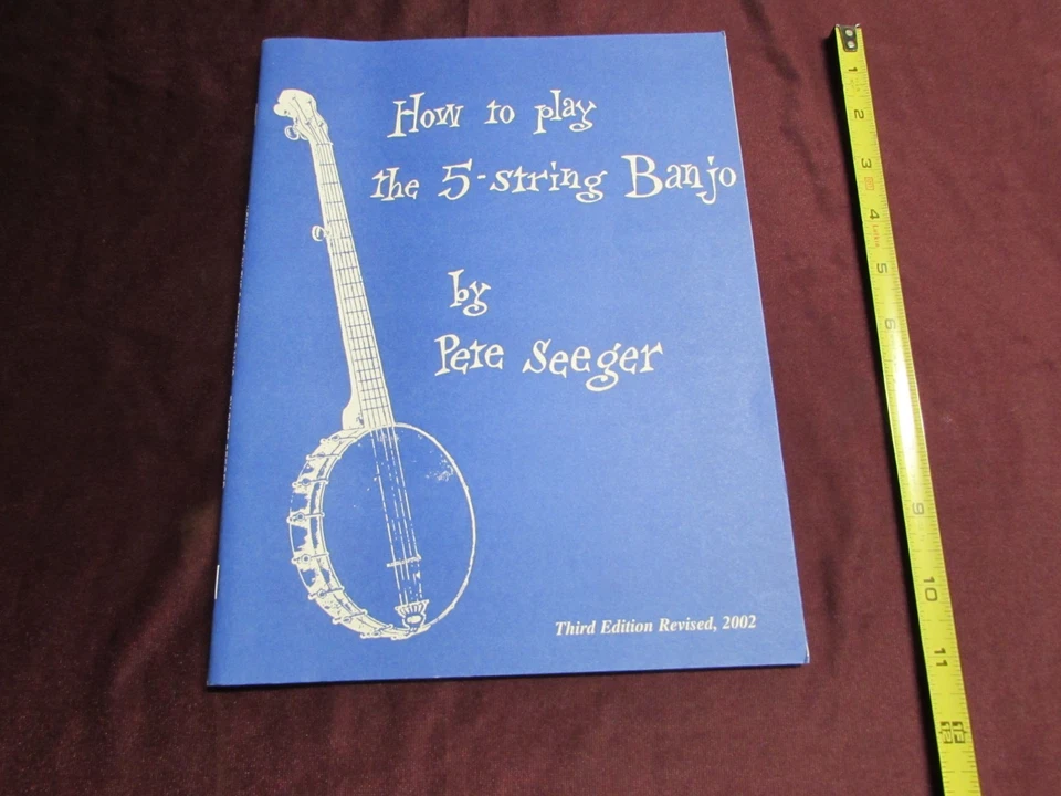 HOW TO PLAY THE 5-STRING BANJO, by Pete Seeger, As-New,  2002 - Image 1 of 3
