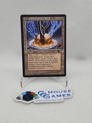 MTG Misprint Urza's Power Plant (Sphere) Crimped Dark Back Ink Error *CCGHouse* - Image 1 of 4