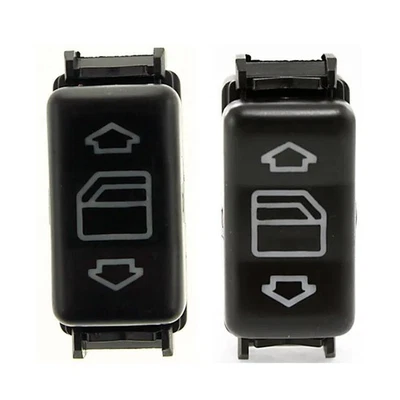 For Mercedes-Benz 350SD 1991 Window Switches Front, Driver&Passenger Side | Pair - Image 1 of 4