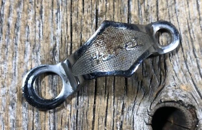 BANDA ABRAZADERA DESVIADOR DELANTERO HURET BICICLETA VINTAGE 28,6 MM ACERO FRANCIA USADA Foto 1 de 3