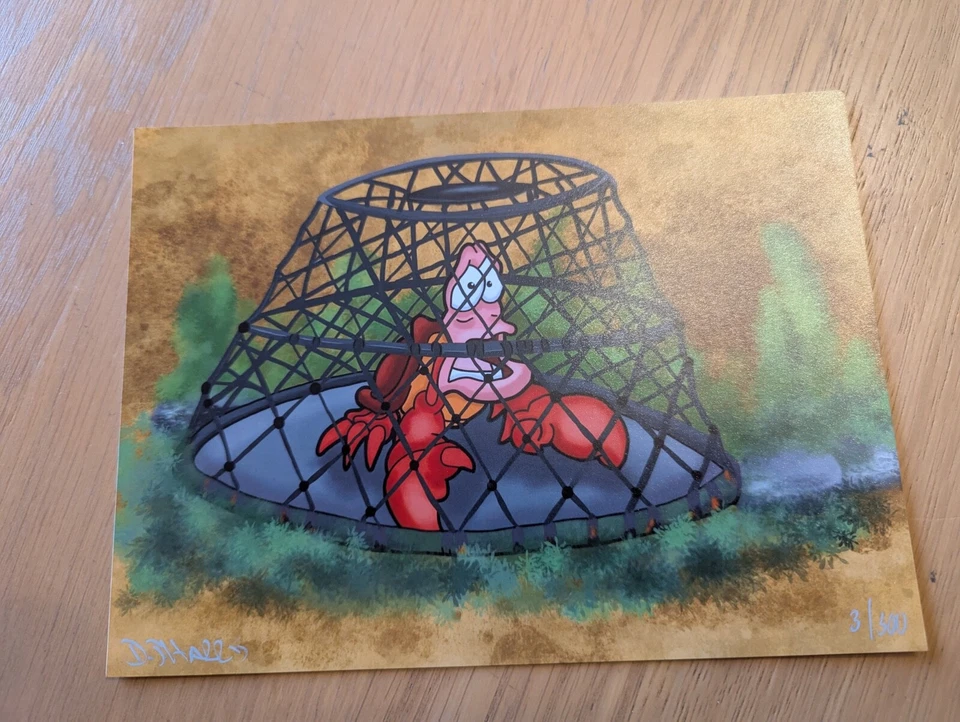 Save Sebastian Artwork Illustration Print,Limited, Signed by Artist 3 of 300 - Image 1 of 4