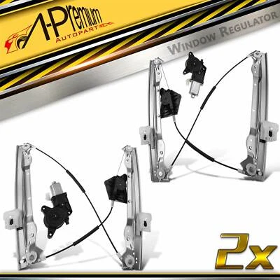 Regulador de ventana eléctrica con motor de 2 pines delantero para Chrysler Sebring 2007-2010 Foto 1 de 4