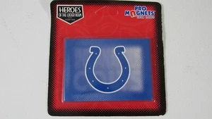 Vintage INDIANAPOLIS COLTS NFL Licensed football fridge locker magnet 3.5 x 2.5 - Picture 1 of 3