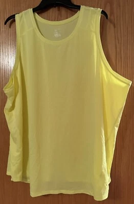 Camiseta sin mangas para mujer Plus 3X Tek Gear DryTek gimnasio entrenamiento absorción de humedad nueva con etiquetas $24 Foto 1 de 4