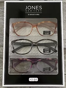 Jones New York Set 3 ROST, GRAU, BURGUND Leser Damen +2,00 - Bild 1 von 5