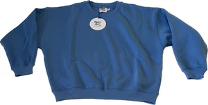 Princess Polly Nardel Sweatshirt Womens Size 4 Blue Pullover Long Sleeve - Picture 1 of 15