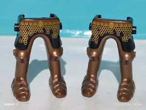 PLAYMOBIL x2 PIERNAS BRONCE CABALLEROS MEDIEVALES CABALLERO MEDIEVAL NUEVO!! - Imagen 1 de 1