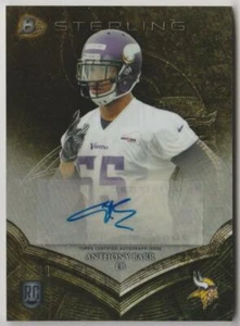 Anthony Barr 2014 Bowman Sterling Refractor autógrafo auto novato radiocontrol/99 Vikings - Imagen 1 de 1