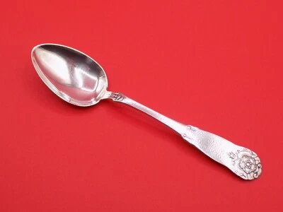 Cuchara sopera de mesa Hardanger 830 plata Noruega Magnus Aase artes y manualidades 7 1/4" Foto 1 de 4