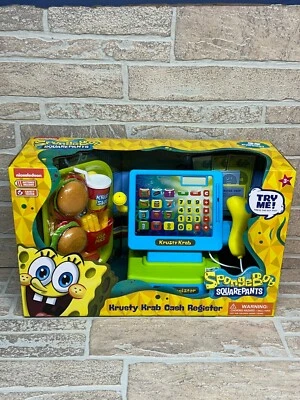 Pantalones cuadrados Nickelodeon Bob Esponja Krusty Krab caja registradora 35 piezas. Juego NUEVO Foto 1 de 4