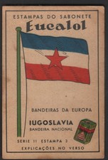 Flag of Yugoslavia c1949 Trade Advertising Card