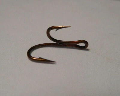 20 GANCHOS RYDER DOBLES MUSTAD & SON #12 ANILLADOS BRONCEADOS SOLDADOS NORUEGA 35890 Foto 1 de 4