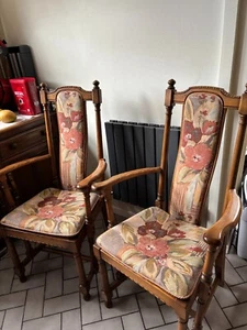 A Pair of Ercol Carver Dining Chairs - Picture 1 of 3