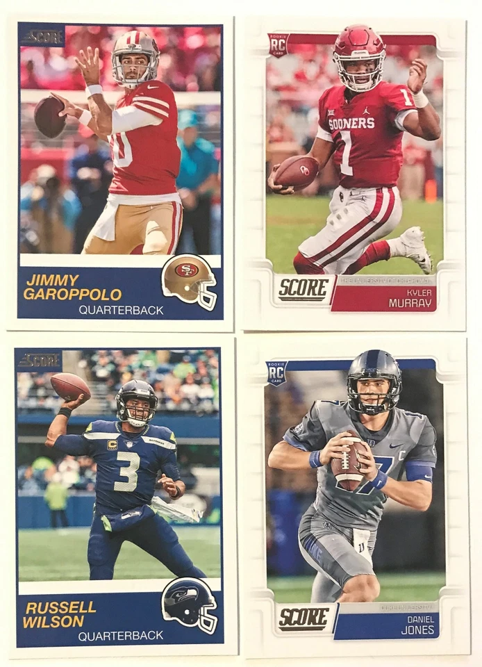 2019 Score Football Base and Rookie Card #251-#440 (Pick Your Cards) - Image 1 of 1